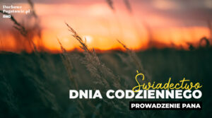 Read more about the article Świadectwo dnia codziennego: Prowadzenie Pana