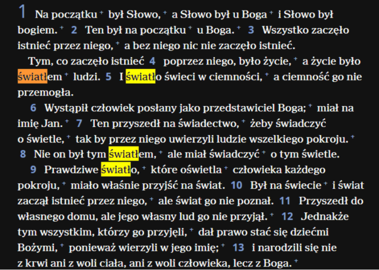 Pan Jezus światło PNŚ